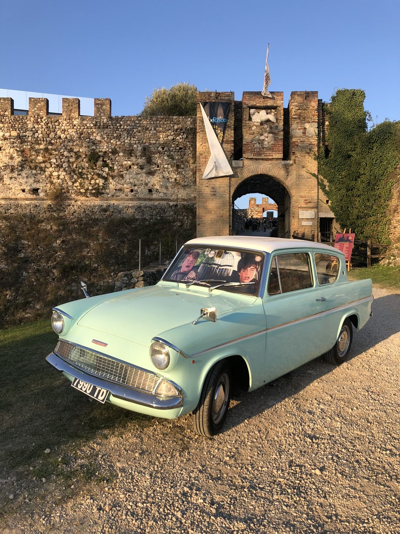 Ford Anglia 105E per evento a tema
