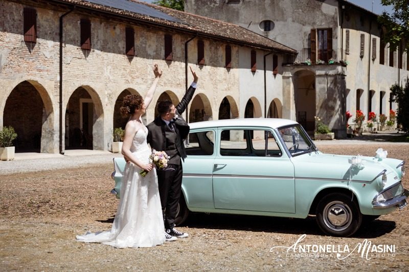 Matrimoni - Ford Anglia 105E a noleggio per eventi e matrimoni