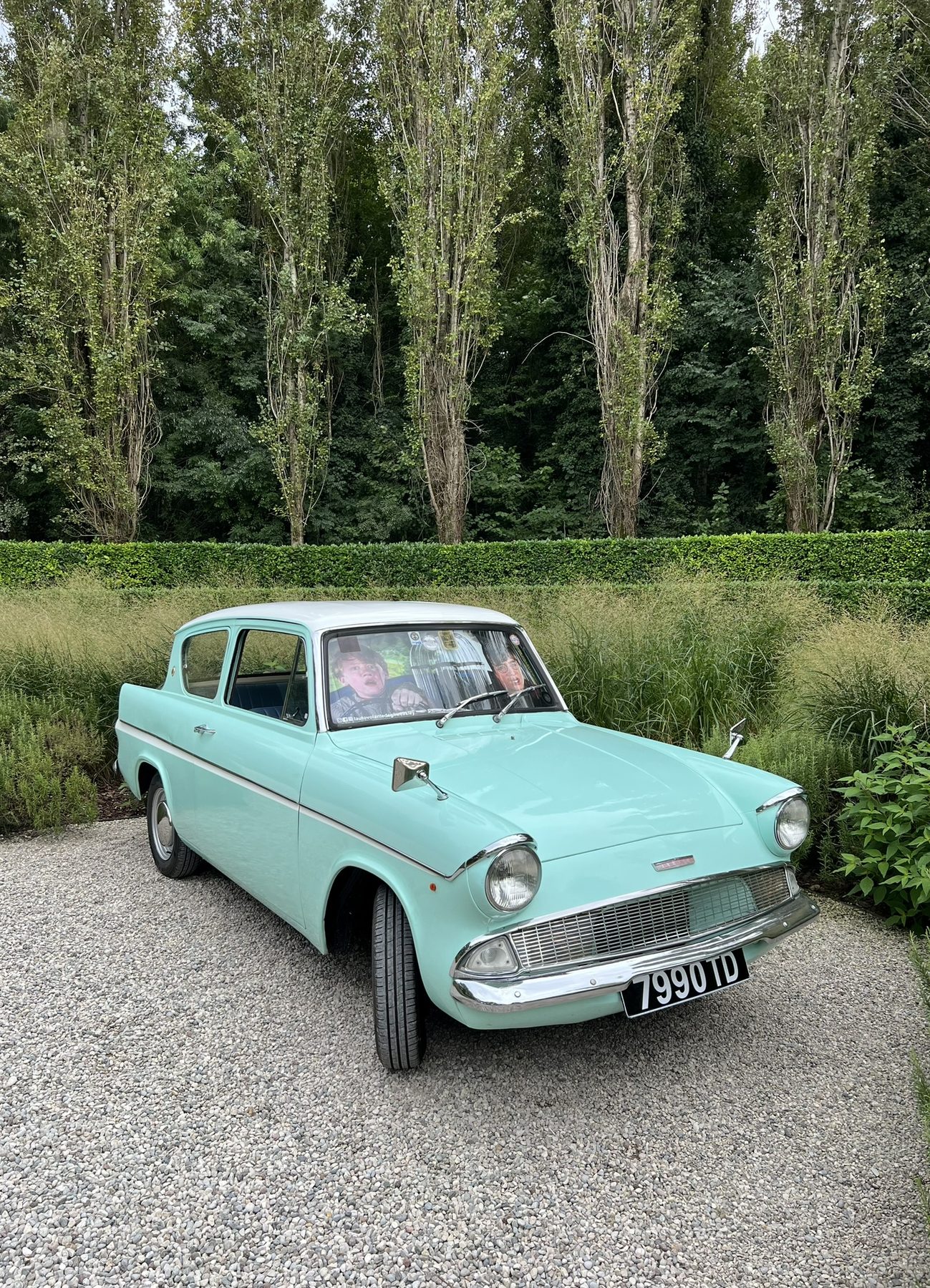 La mia Anglia - Ford Anglia 105E a noleggio per eventi e matrimoni